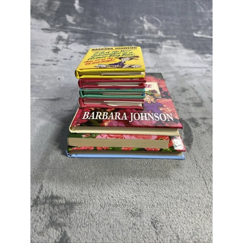 Barbara Johnson Books/Mini Lot of 8 HB/PB Christian Humor Geranium Lady Religion